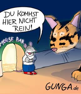 Cartoon: Mouse Bar (medium) by Gunga tagged mouse,bar,animals