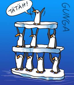 Cartoon: Pinguine (medium) by Gunga tagged pinguine