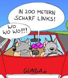 Cartoon: scharf links (medium) by Gunga tagged scharf,links