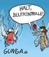 Cartoon: Blutkontrolle (small) by Gunga tagged blutkontrolle