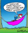 Cartoon: Freizeitforscher (small) by Gunga tagged freizeitforscher