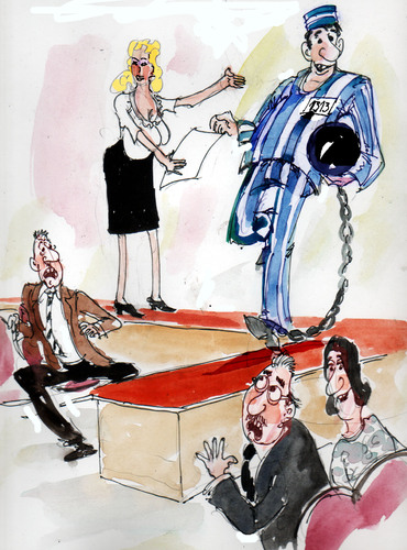 Cartoon: Model for 2010 year (medium) by Miro tagged politics