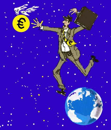 Cartoon: money (medium) by Miro tagged money
