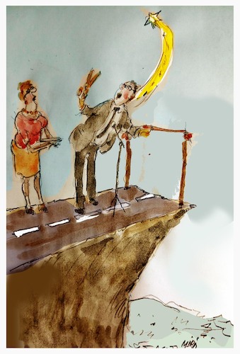 Cartoon: no ext (medium) by Miro tagged no,text