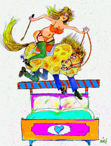 Cartoon: no text (medium) by Miro tagged no,text