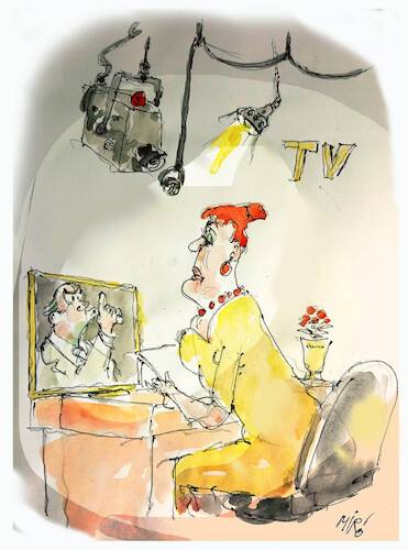 Cartoon: no text (medium) by Miro tagged no,text