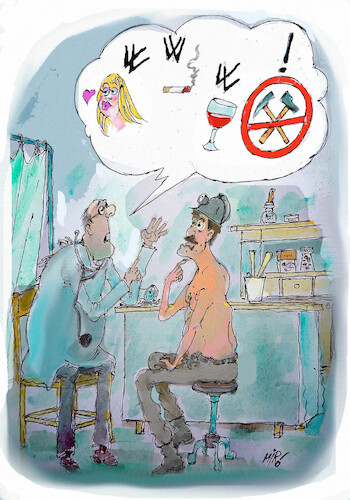 Cartoon: no text (medium) by Miro tagged no,text