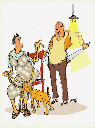 Cartoon: no texts (medium) by Miro tagged no,text