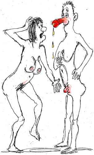 Cartoon: sex (medium) by Miro tagged 