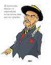 Cartoon: Filipov (small) by Miro tagged no,text