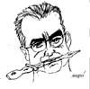 Cartoon: Marjan Kamensy (small) by Miro tagged no,title
