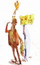 Cartoon: no text (small) by Miro tagged no,text