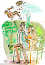 Cartoon: no text (small) by Miro tagged no,text