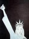 Cartoon: Statue of liberty (small) by Senad tagged kip,slobode,senad,nadarevic,bosnia,bosna,karikatura