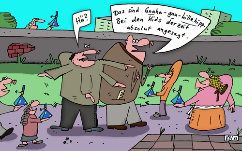 Cartoon: Hä? (medium) by Leichnam tagged hä,kids,neuheit,trend,angesagt,must,have