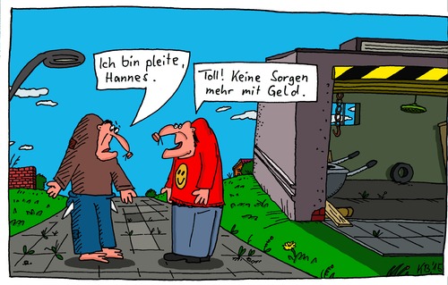 Cartoon: Hannes (medium) by Leichnam tagged hannes,pleite,sorgenfrei,geld