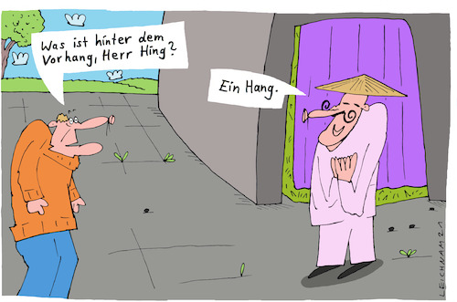 Cartoon: nachgefragt (medium) by Leichnam tagged nachgefragt,vorhang,hang,hing,antwort,leichnam,leichnamcartoon