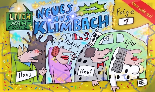 Cartoon: NAK 1 (medium) by Leichnam tagged neues,aus,klimbach