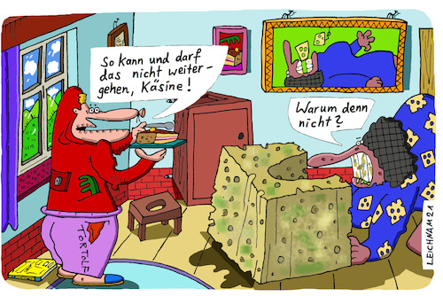 Cartoon: Tortolf (medium) by Leichnam tagged tortolf,käsine,essen,speise,leichnam,leichnamcartoon,ehe,disharmonie