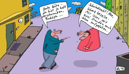 Cartoon: Verblüffung (medium) by Leichnam tagged verblüffung,rudolph,gute,güte,schwindsucht,scherz,beiseite