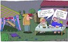 Cartoon: Am späten Abend (small) by Leichnam tagged am,späten,abend,gatte,ehe,knopfaugen,vorgarten,nähzeug,freundin,leichnam,leichnamcartoon