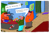 Cartoon: Beamter (small) by Leichnam tagged beamter,zoll,zollstock,eventuell,leichnam,leichnamcartoon