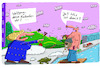 Cartoon: Bissel Quatsch (small) by Leichnam tagged quatsch,kuckucksuhr,leichnamcartoon,leichnam,wolfgang