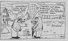 Cartoon: Entschuldigung! (small) by Leichnam tagged entschuldigung,thoralf,müller,nachfrage,erdenrund,plätchen,fundort,frage,antwort