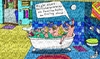 Cartoon: Freitag (small) by Leichnam tagged freitag,badezimmer,wasser,familie,abends,planschen