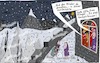 Cartoon: In den Karpaten (small) by Leichnam tagged aberwitz,vampire,vampirkinder,kälte,schnee,eis,wald,wind,sturm,grusel,horror,hundekälte,frau,klinger,besorgt,vater,gute,güte,leichnam,leichnamcartoon,schneemann