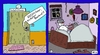 Cartoon: In deutschen Schlafzimmern (small) by Leichnam tagged in,deutschen,schlafzimmern,winter,kalt,eis,bastard,gefühlslos,bett,schabracke,wut,zorn,sex,erotik,schneemann