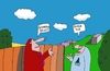 Cartoon: Kurzgespräch (small) by Leichnam tagged kurzgespräch,leichnam,pyramide,taschentuch,einstecktuch,frage,antwort,fetisch