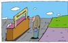 Cartoon: Ladentheke (small) by Leichnam tagged ladentheke,bückware,verkauf,verkäufer,kunde,einkauf,unter,dem,ladentisch