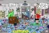 Cartoon: Messie-Bude (small) by Leichnam tagged messie,duden,bude