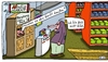 Cartoon: Nedia MARKT. (small) by Leichnam tagged nedia,markt,werbung,reklame,ich,bin,doch,nicht,blöd,beratung,vom,fach,angebot,gerät,elektronik,fachgeschäft