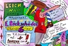 Cartoon: Reklame für 6 (small) by Leichnam tagged rückschädel,siegling,leichnamcomic,gisela,elke,muckmeier,nepomuk,geisterbahn,schausteller,rummelplatz,hettstedt,geithain
