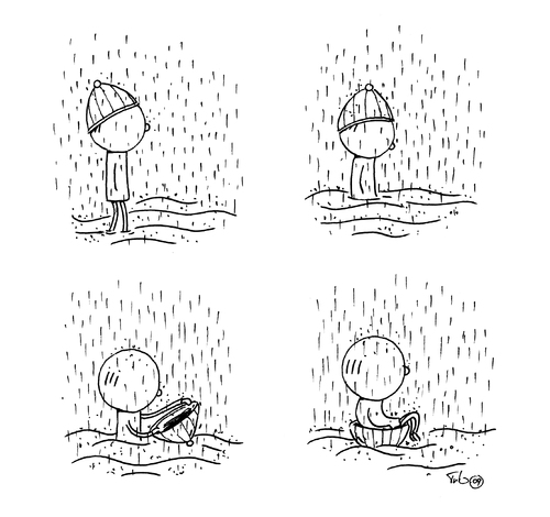 Cartoon: Novemberwetter (medium) by Trantow tagged wetter,jahreszeit,regen,fantasie,wasser,meer,winter,schnee,jahreszeit,schlitten,scheinen,mütze,boot,segeln,meer,wasser,wetter