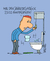 Cartoon: Jahresrückblick 2020 (small) by Trantow tagged jahresrückblick,2020,corona,pandemie,virus