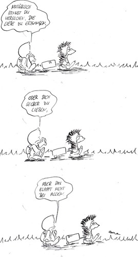 Cartoon: Aus dem Nähkästchen (medium) by kusubi tagged kusubi