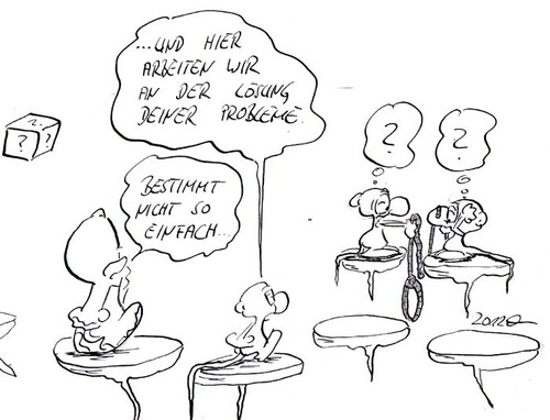 Cartoon: das dauert (medium) by kusubi tagged kusubi