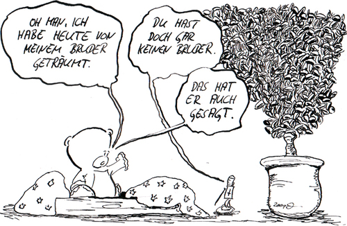 Cartoon: die letzte analogie (medium) by kusubi tagged die,letzte,analogie
