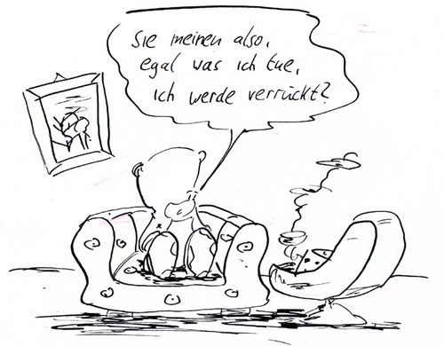 Cartoon: Feucht! (medium) by kusubi tagged kusubi