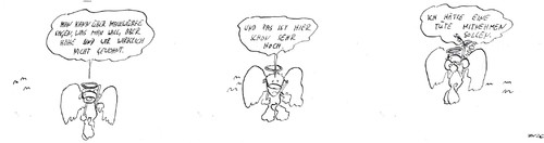 Cartoon: ...und ich nehme mit... (medium) by kusubi tagged kusubi