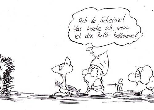 Cartoon: wie Bela Lugosi (medium) by kusubi tagged kusubi