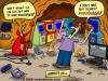 Cartoon: Gamer Hell (small) by cartertoons tagged gamer,gaming,video,games,hell