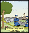 Cartoon: Here is Waldo! (small) by cartertoons tagged waldo,dead,police,crime,bodybag,search