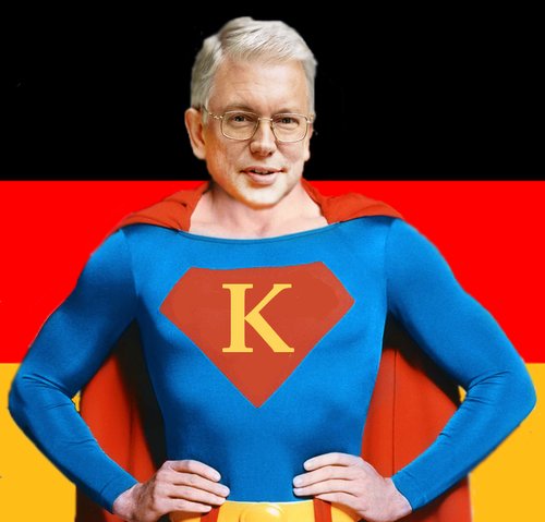 Cartoon: Kochman tritt ab (medium) by Fareus tagged roland,koch,politik,deutschland,cdu