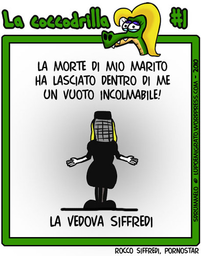 Cartoon: La coccodrilla (medium) by sdrummelo tagged satira,politica,coccodrillo,morte