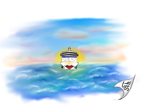 Cartoon: AIDA hoch 3 (medium) by swenson tagged ship,club,schiff,aida,aidacrusis,mar,blu,sol,holliday,urlaub