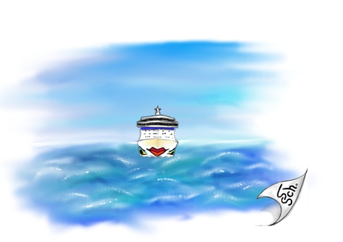 Cartoon: AIDA hoch 3 (medium) by swenson tagged ship,club,schiff,aida,aidacrusis,mar,blu,sol,holliday,urlaub